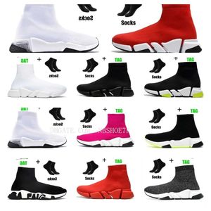 Designer Shoes Women Heels Shoes Designer Men Kyrie Shoe White Black Red Beige Graffiti Lace-Up Loafers Flat Socks Designers Sneakers Womens Fashion