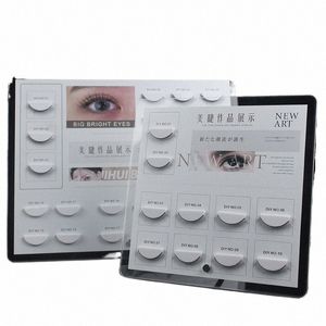 acrilico False Full Strip Eyel Display Board Beauty Sal L Espositore Falso Eyel Extensi Display Plate Strumenti per il trucco g88M #