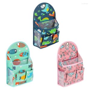 Storage Bags Fabric Bag For College Dormitory Large Capacity Pocket Waterproof Behind The Door Hangings