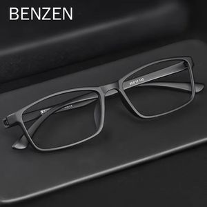 Качественные оптические очки BENZEN, оправа для мужчин и женщин, сверхлегкие очки для близорукости, квадратные очки по рецепту 5196 240322