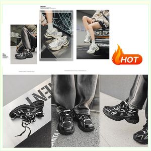 Verão feminino macio esportes sapatos designer de alta qualidade moda cor misturada sola grossa esportes ao ar livre wear resistan1t r1einforced sapatos gai