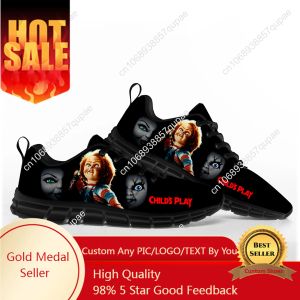 Shoes Horror Movie Childs Play Chucky Sports Shoes Mens Womens Teenager Kids Children Sneakers Casual Custom High Quality Couple Shoes