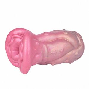 Geeba Толстые губы Большой рот Глубокая глотка Киска Карман Секс-игрушки для мужчин Кубок мастурбатора Реалистичный массажер для вагины для мужчин Взрослый w5Sz #