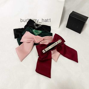 Headbands Hair Clips Barrettes Women P Family Inverted Letter Triangle Hair Clip Bowknot Barrettes Classic Girls Hair Jewelry Headdress Accessories Vintage Hair