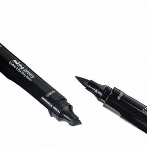 2 in 1 Wings Stamp Eyeliner Pen Double Head Seal Eyeliner Pen Lazy Man Two In One Wing Seal Eyeliner Liquid Pen Makeup Cosmetics J4ie#