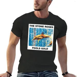 Men's Polos Gold Dolphin T-Shirt Boys Whites Summer Clothes Anime T Shirts For Men