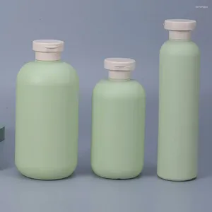 Butelki do przechowywania 4 szt. Odwrotnie czyszczenie butelek z balsamą szampon szamponowy pusty hdpe napełnienie hdpe