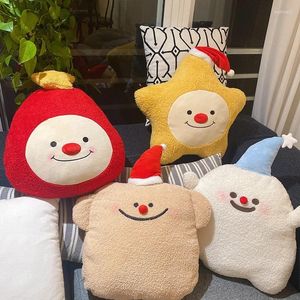 Pillow Christmas Cute Plush Throw Pillows Bedroom Headrest Sofa Decorative S Hallowmas Gift Home Decor