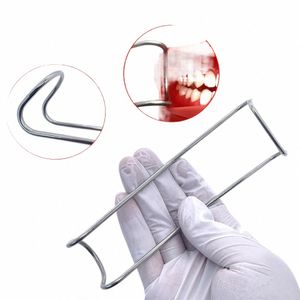 Implant dentystyczny Widocz Lip Cheek Ortodtyczny chirurgiczny usta lub instrument Autoklawane stalowe zęby stalowe wybielanie R4YW#