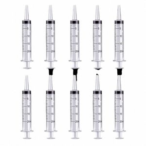 10pcs 20ml Syringe Disposable Pipette For Lip Gloss Diy Lipgloss Base Oil Refilling Measuring Tools No Needle Wholesale d8fJ#