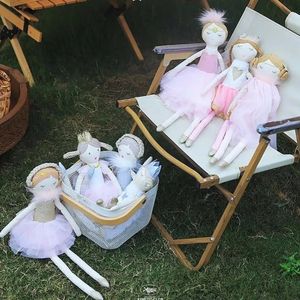50 cm con le gambe lunghe del fumetto stile nordico nordico bambini lisciante bambola giocattoli di peluche neonate che dormono giocattoli arredamento della camera regalo per bambini 240307