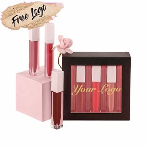 Custom Make Up Set Vegan Líquido Batom Private Label Cruelty Free Kit De Maquillaje Kit de maquiagem por atacado Full Profial t5RJ #