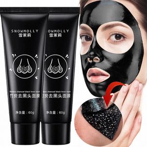 Siyah başlı sökücü yüz maske krem ​​yağ-ctrol burun siyah noktalar kapalı maskesi akne derin temizleme kozmetikleri için cilt bakımı h4n9#
