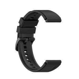 Oglądaj paski silikonowe 22 mm odpowiednie dla Huawei Watch GT4 GT3 Pro GT2 2E 46mm/4 Pro Bransoletka odpowiednia dla Samsung Watch 6/5/3/3/Gear S3/Amazfit GTR/GTS/3/4 240323