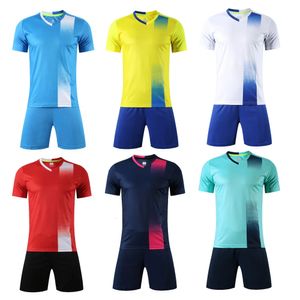 Adult Kids Football Jersey Men Boy Anpassa Soccer Uniforms Kit Sports Cloth Futsal Sportwear Training Tracksuit Child 240318