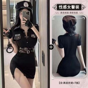 Lingerie SM, uniforme de aeromoça, policial sexy, puro desejo de se abrir, traje de paixão, anime