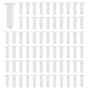 Garrafas de armazenamento 1500pcs 2ml micro-centrífuga tubo de teste frasco de plástico transparente recipiente tampa de pressão para amostra de laboratório