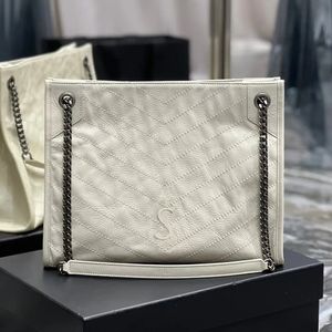 Duża pojemność Pochette Tote Shopper Bag Vintage Designer damski moda torebka torebka najwyższej jakości skórzane sprzęgło torby na ramię