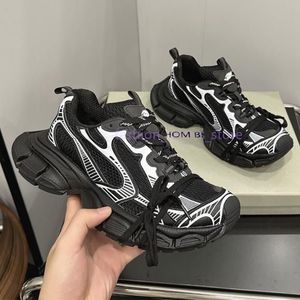 Designer 3 3.0 3XL Paris Männer Frauen Triple S Freizeitschuhe Socke Weiß Schwarz Sneakers Track 9 9.0 Tess.s.Gomma Leder Trainer Nylon bedruckte Plateauschuhe f6