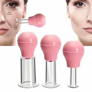 facial Massage Cups Rubber Vacuum Cup Skin Lifting Anti Cellulite Massager for Face Pvc Body Cups Skin Scra Massage Jar c8nR#
