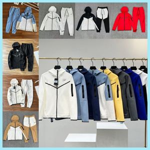 Technodle desianer męskie spodnie mężczyźni full-zip bluza dresowe wietrzne wiatrówki sportowe kurtkę