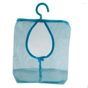 Storage Bags Kitchen Bathroom Hanging Clothespin Mesh Bag Hook