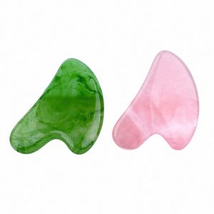 gua Beautiful Massage Beeswax Scra Massage Scraper Face Massager Acupuncture Gua Sha Eye Face Board SPA Massage Tool m1yA#