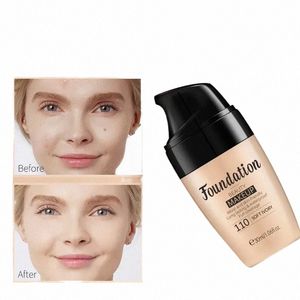 liquid Foundati High Coverage Ccealer Lg-lasting Cover Dark Circle Brighten Waterproof Matte BB Cream Face Makeup Cosmetic r2Fd#