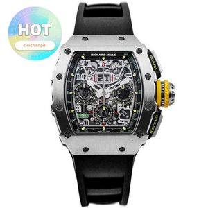 Designer Wrist Watch RM Wristwatch Rm11-03 Titanium Chain Up Wristwatch Single RM1103