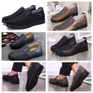 Model Formal Designer GAI sport Dress Shoe Man Black Brown Shoe Points Round Toe party banquet suit Mens Business heel designer Shoes EUR 38-50 soft classic