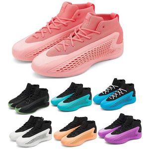 AE 1 AE1 Mens Basketbol Ayakkabıları Spor Sneaker Anthony Edwards Fusion Yeni Dalga Stormtrooper Aşk Pembe Mercan İmzası 2024 Tenis Atletik Boyut 40 - 46