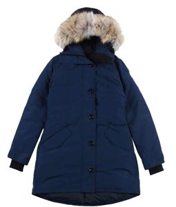 2024 marke Kanada jacke Frauen Kleidung Plus Größe Mäntel Winter Unten jakcet top qualität Oberbekleidung parka Big echte wolf Pelz mit kapuze Frauen Mantel Doudoune Femme jacken