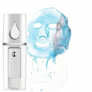 Mini Nano Mist Sprayer Cooler Facial Steamer Firidifier USB Raddningsbart ansikte Fuktgivande nebulisator Beauty Skin Care D7TQ#