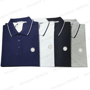 Sommer-Designer-Poloshirts für Herren, Luxusmarke, Herren-Designer-Polo-T-Shirt, Sommermode, atmungsaktiv, kurzärmelig, Revers, lässiges Oberteil