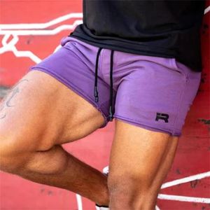 2023 Cotton Sport Shorts Men Quick Dry Fit Running Joggings Gym Fitness Workout Short Pants 240322