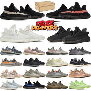 Scarpe da corsa di spedizione gratuita per uomo donna sneakers firmate onice osso triplo bianco rosso oreo abbagliante tinta blu allevato uomo donna scarpe da ginnastica sportive all'aria aperta