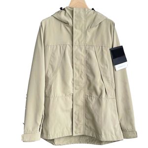 Giacca da uomo con cappuccio da esterno giacca antivento firmata Classic Badge Giacche antivento e impermeabili Uomo Top Topstoney Outwear taglia M-xxl 2837 #