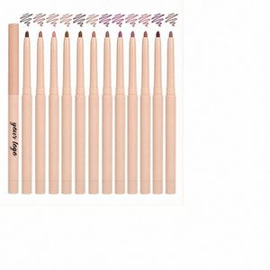 Lot Make-up Großhandel Lip Liner Bleistift Lg Dauerhafter wasserdichter nackter dunkelbrauner Lippenstift Private Label Lipliner Plumper Cosmetic z6oh #