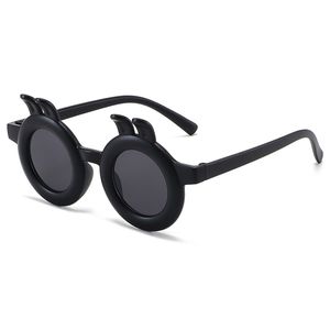 Summer Toddler Infant Boys Dziewczęta okrągłe okulary przeciwsłoneczne Dzieci Zgięta ucha Rabbit Ramka okulary Outdoor Ultraviolet odporny na swobodne szklanki