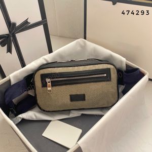 Bolsa de peito bordada de 24cm, designer de luxo, alta qualidade, vermelho e verde, alça de ombro ajustável, moda feminina, bolsa de corpo cruzado, cinto, bolsa de cintura, bolsa de cintura 474293