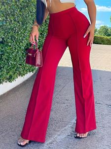 Pants Plus Size Fashion Slim Wide Leg Versatile Women's