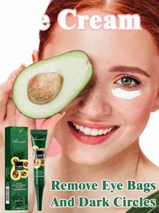 Awokado Eye Essence Cream Usuń worki oczu Całe kółka zmarszczki Eliminuj oko Puffin 20g 50ev#