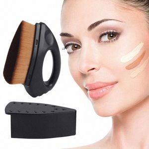 1pc Single Small Ir Foundati Brush BB Cream Powder Makeup Brushes Liquid Base Brush Profial Female Makeup Wholesale r7Nr#