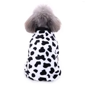 Hundkläder Pet Coat Autumn Winter Clothes Boys Christmas Shirt Varm dräkt för Pyjamas Women Clothing