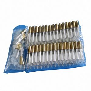 50-600pcs 1,2 ml puste linie błyszczące rurki DIY plastikowa płynna szminka ctainer okrągła mini-lipgloss butelki Little Lip Butelka I163#