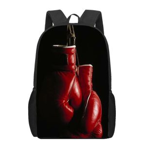 Backpack Boxing Gloves Cool Style 3D Print School Bag for Teenager Boys Girls Backpack Kids Book Bags Travel Casual Backpack Laptop Bags