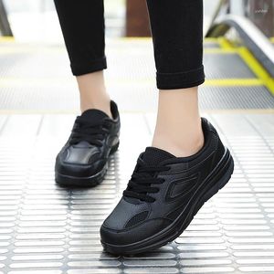 Sapatos de caminhada tênis feminino correndo ao ar livre casual leve calçados esportivos respirável resistência ao desgaste