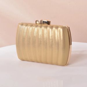 PUレザーショルダーバッグ女性2023 Luxury Clutch Purse Bolso Mujer Evening Party Clutches Weddingbanquet Prom 240305のハンドバッグ