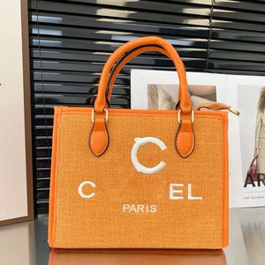 2023 مصممون CC أكياس أعلى مقبض Deauville محفظة Stote Stote Cross Cross Body Beach Shopper Artsy Totes Canvas Counder Bag