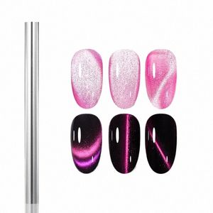 Magnete strg Cateye Gel per unghie Magneti Bar Heart Wave Fuochi d'artificio Ir Absorp Tool Multifuncti Cat Eye Gel Polish Strumento magnetico 48Cj #